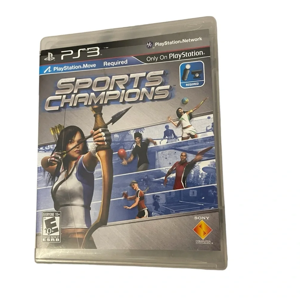 PS3 Sports Champions Game - Sony PlayStation 3 Move (2010) Complete CIB Tested